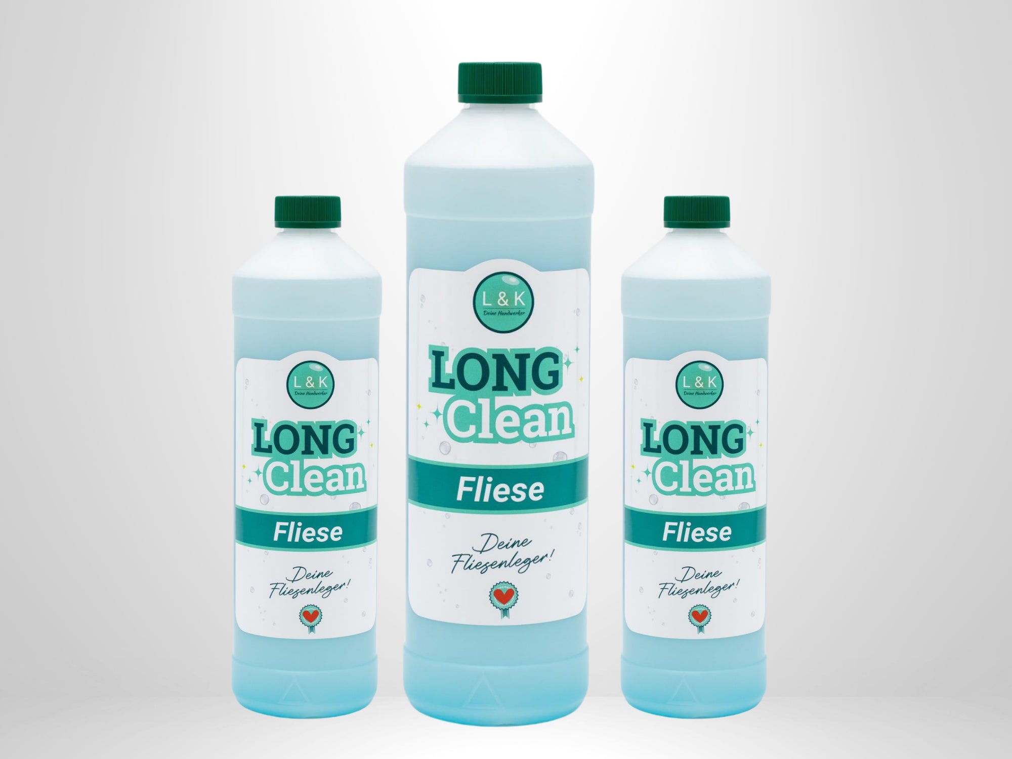 Bundle: 3x Fliesenreiniger LongClean Fliese